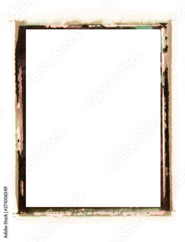 Foto Antique rustic image transfer border
