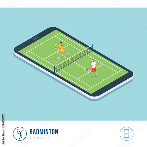 Professional sports competition: badminton