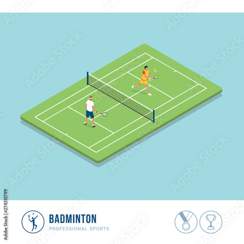 Professional sports competition: badminton