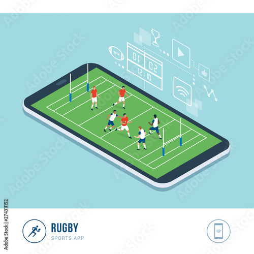 Professional sports competition: rugby