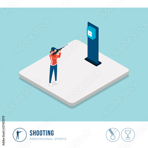 Professional sports competition: shooting