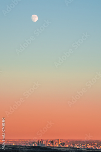 Sunset over Denver