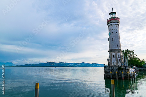 Der neue Leuchtturm in Lindau am Bodensee