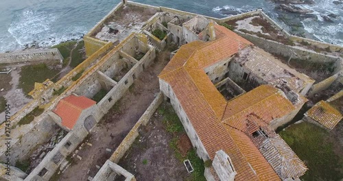 Mystical Insua fortress and lighthouse
