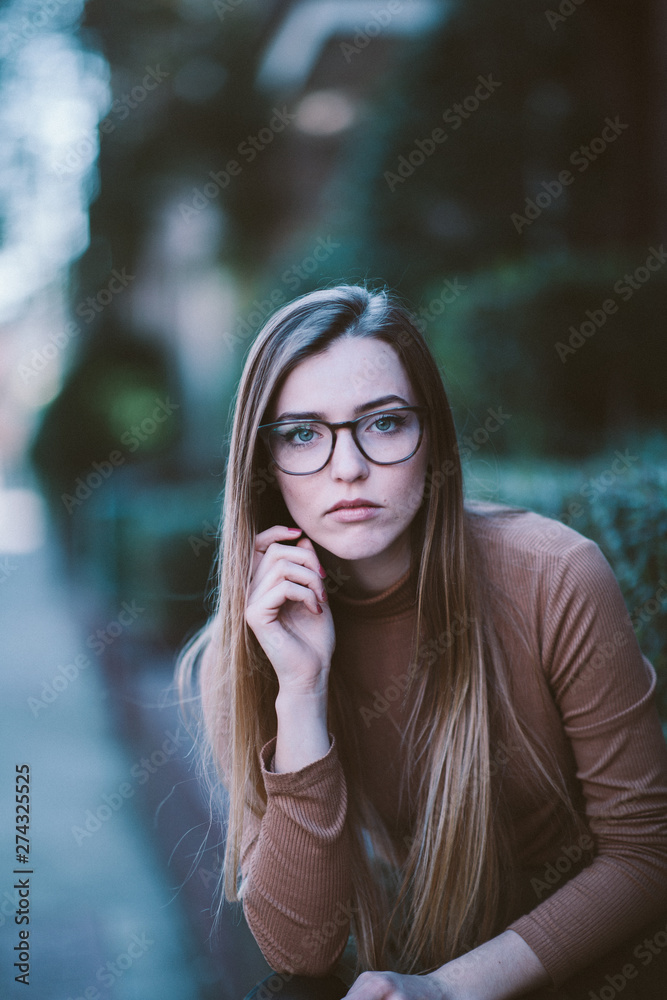 portrait of young woman portrait of young woman