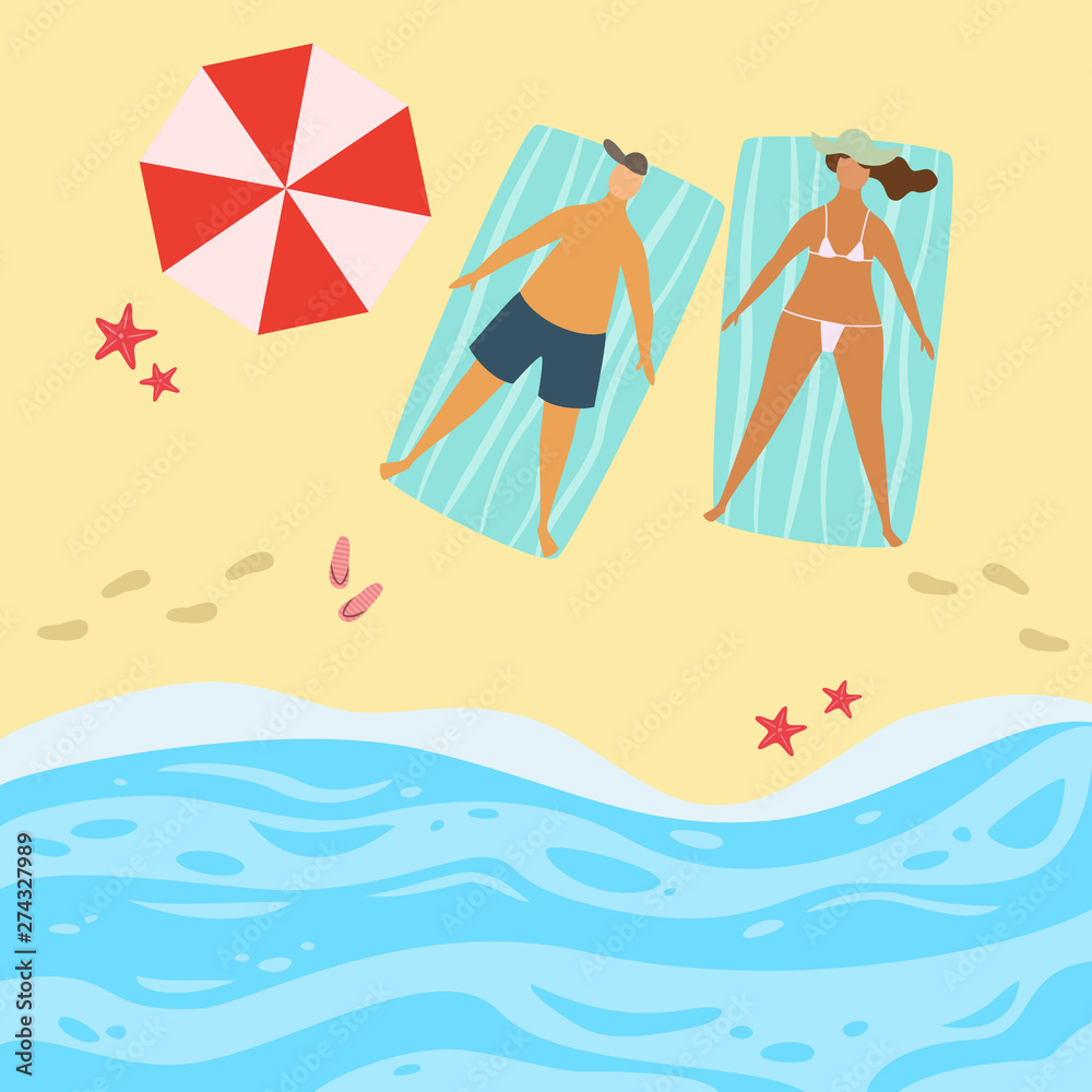 Cartoon background of sea shore. Cartoon background of sea shore.