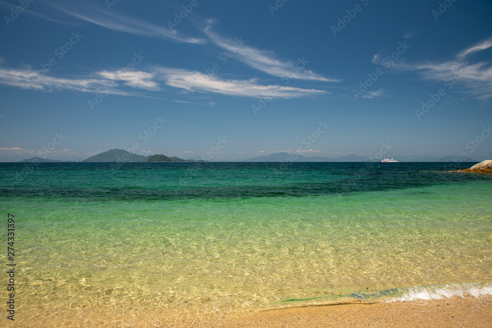 Obraz premium 周防大島 瀬戸内海の島々