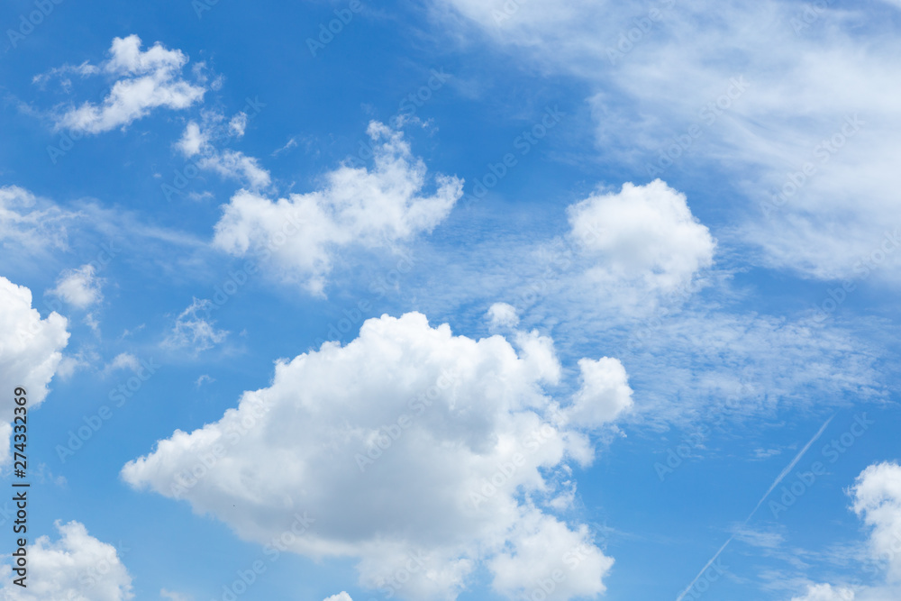 Beautiful blue sky with clouds background.blue sky wallpaper , big ...
