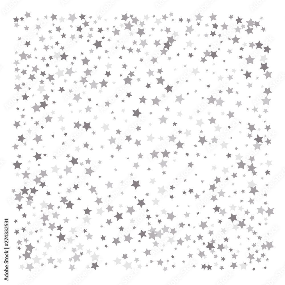 Silver glitter falling stars. Silver glitter falling stars.