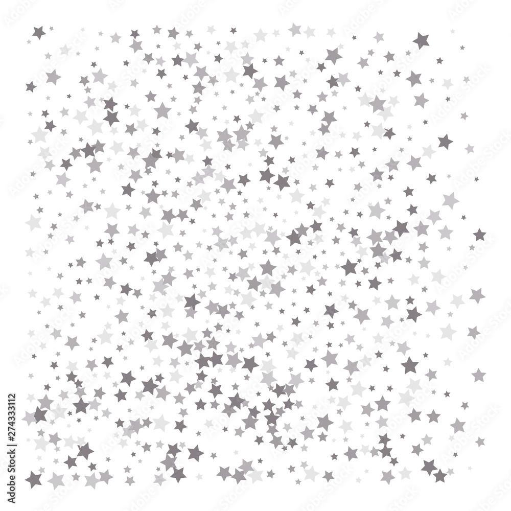 Silver glitter falling stars. Silver glitter falling stars.
