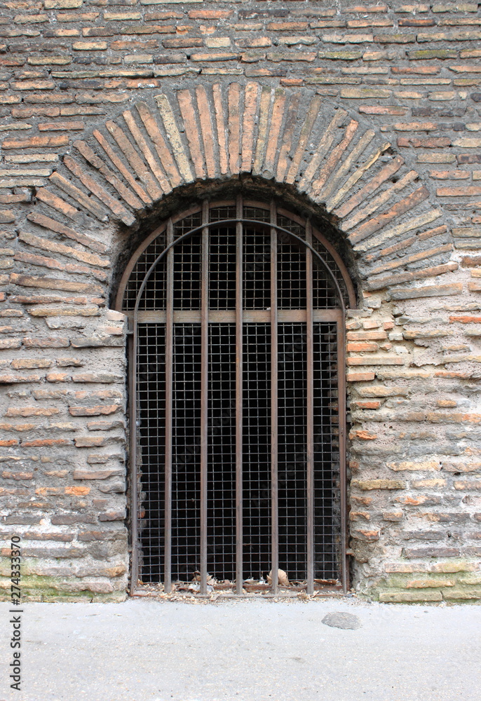 Door of a prison