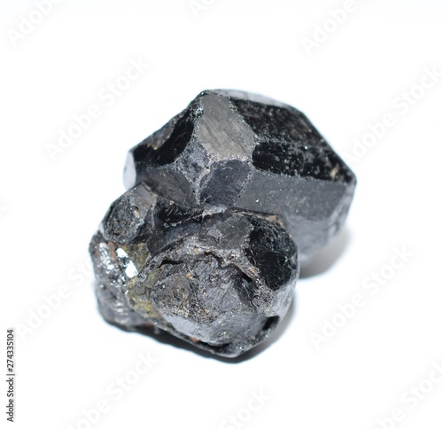 Melanite Garnet raw gemstone crystal