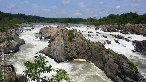 Waterfalls of Great Falls Park ,va USA