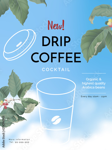 Coffee print ad/ poster/ ba...