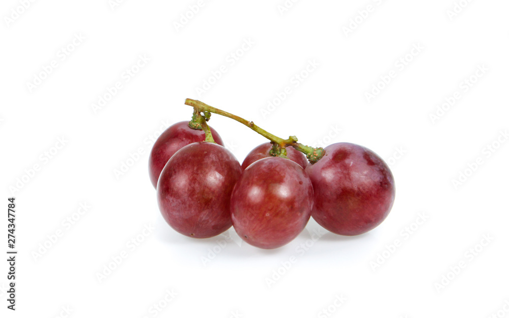 rad grape isolated on white background rad grape isolated on white background