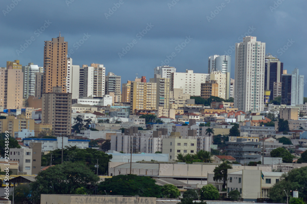 view of the city