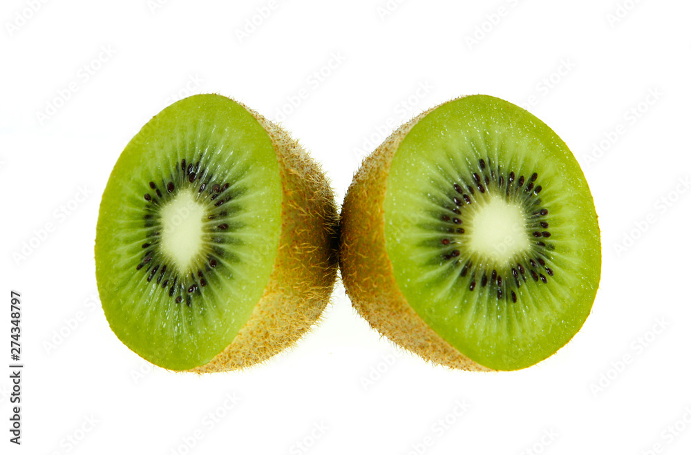 Fototapeta premium kiwi isolated on white