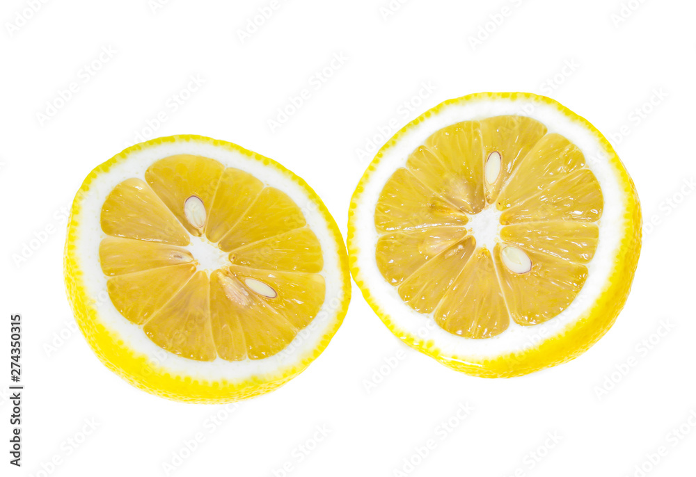 lemon isolated on white lemon isolated on white