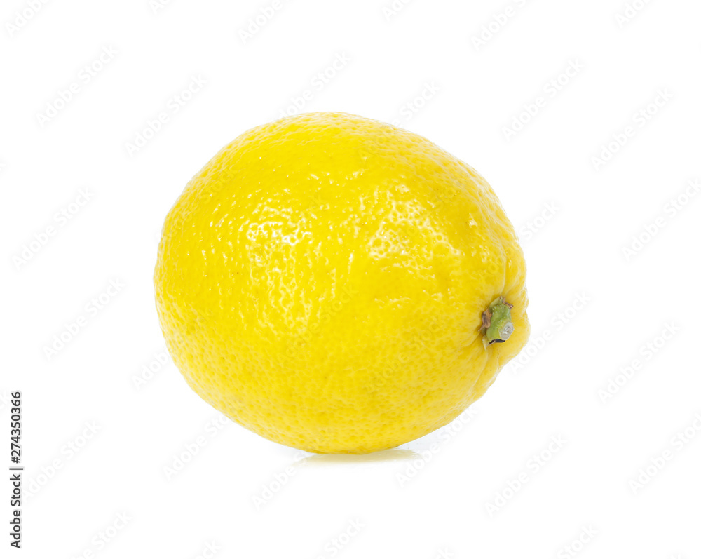 Lemons white background Lemons white background