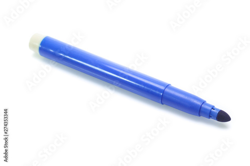 Fotografie Colorful marker pen  isolated on white background