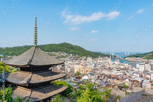 千光寺公園から望む尾道の風景