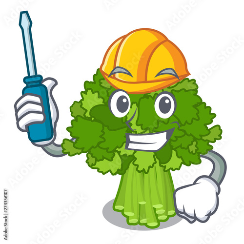 Automotive saute broccoli rabe above cartoon plate