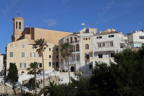 Landscape of Mahon , Menorca