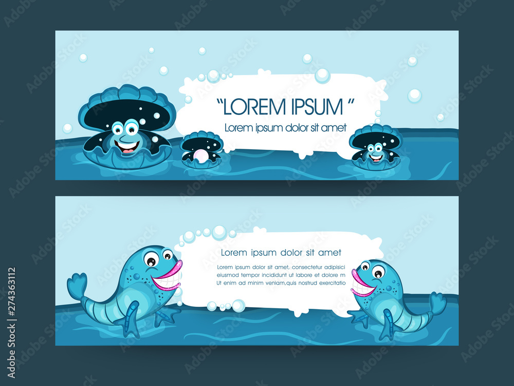 Web banner or header concept. Web banner or header concept.
