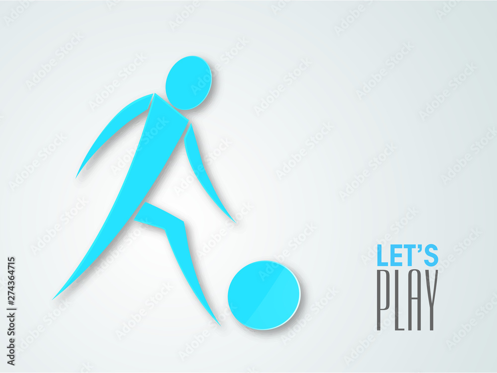 Soccer ball tournament concept. Soccer ball tournament concept.