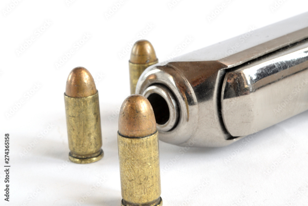Pistol and ammunition