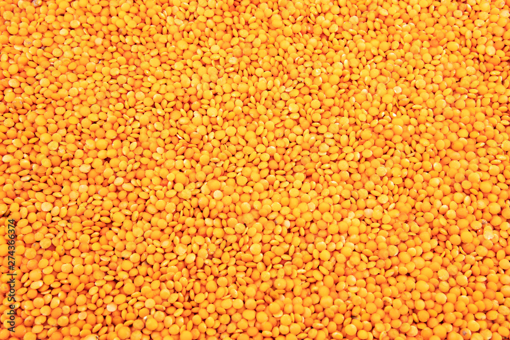 Lentils pattern as background texture