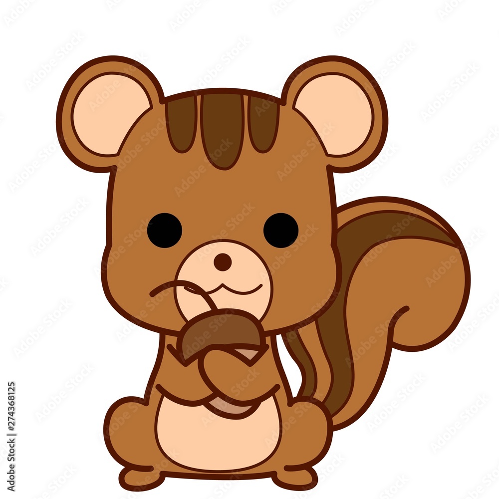 動物のイラスト-リス 動物のイラスト-リス