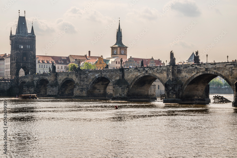 Ponte san Carlo, scorci di Praga