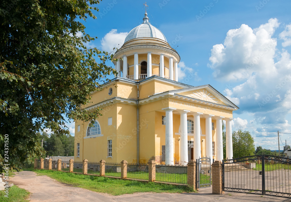 Cathedral of the Assumption of the Blessed Virgin in Lyubytino, Novgorod region, Russia