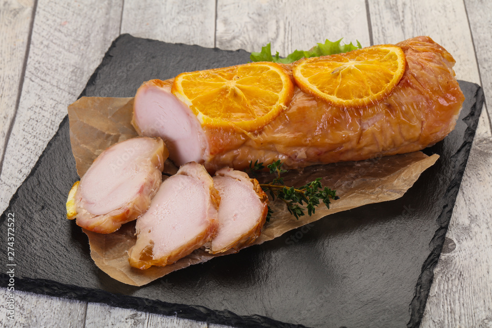 Chicken roll with orange Chicken roll with orange