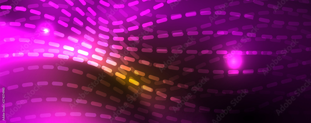 Shiny neon lines techno magic futuristic background, magic energy space light concept, abstract background wallpaper design Shiny neon lines techno magic futuristic background, magic energy space light concept, abstract background wallpaper design
