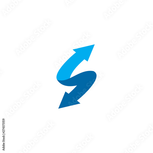 S letter arrow logo design vector template Free Download S letter arrow logo design vector template - GFXLoad
