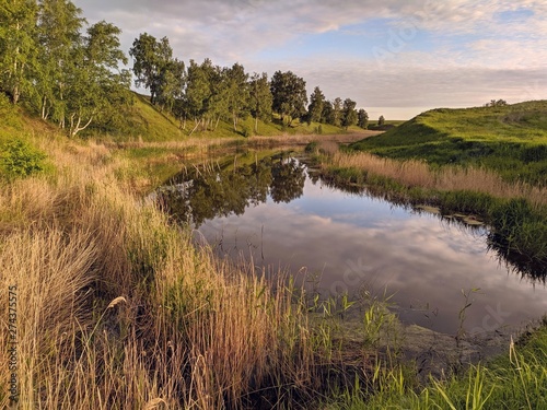 landscape with river