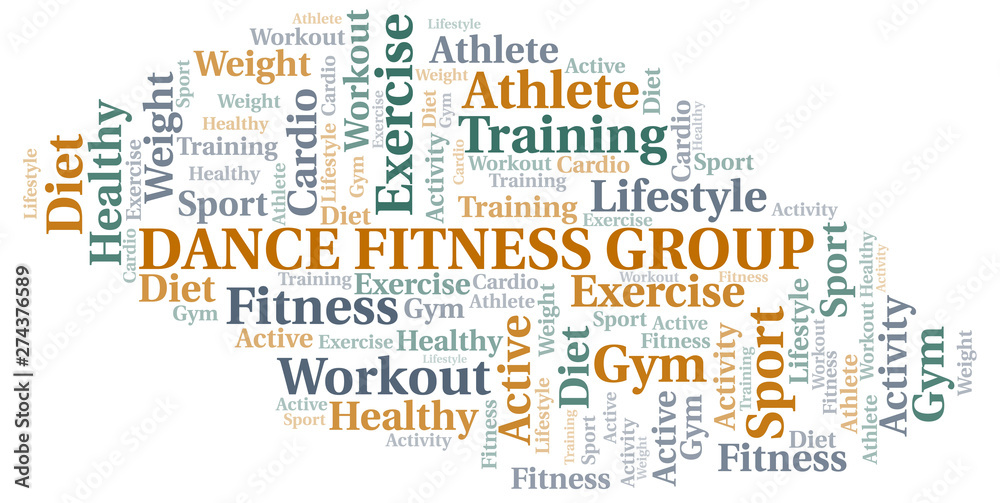 Dance Fitness Group word cloud. Wordcloud made with text only. Dance Fitness Group word cloud. Wordcloud made with text only.