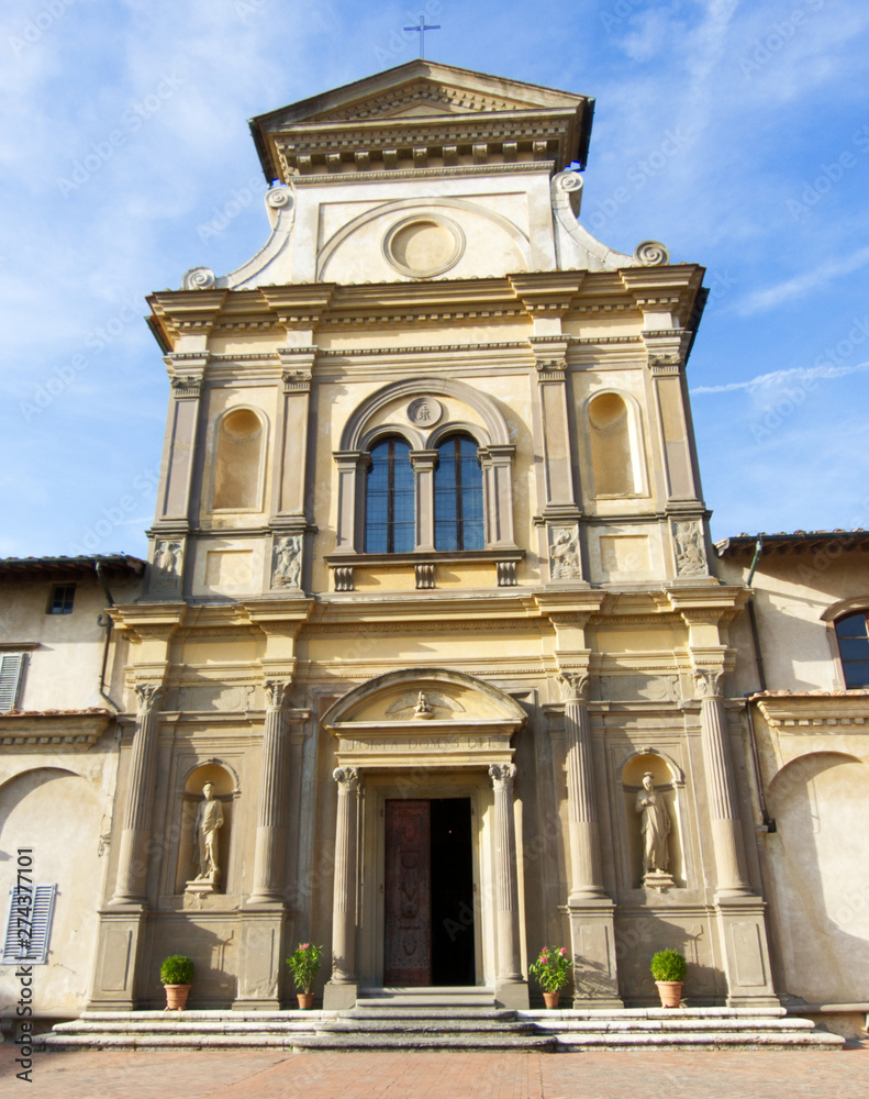 Florence Charterhouse church, Certosa di Firenze, Florence, Italy