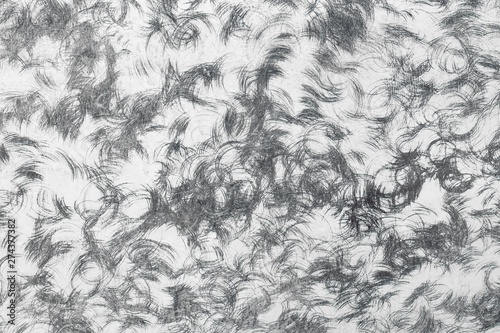Wallpaper Mural vintage hair-like scratched hardwood texture - cute abstract photo background Torontodigital.ca