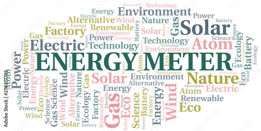 Energy Meter word cloud. Wordcloud made with text only. Energy Meter word cloud. Wordcloud made with text only.