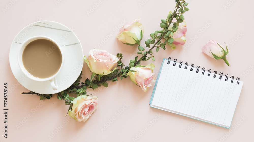 Coffee and flowers Coffee and flowers