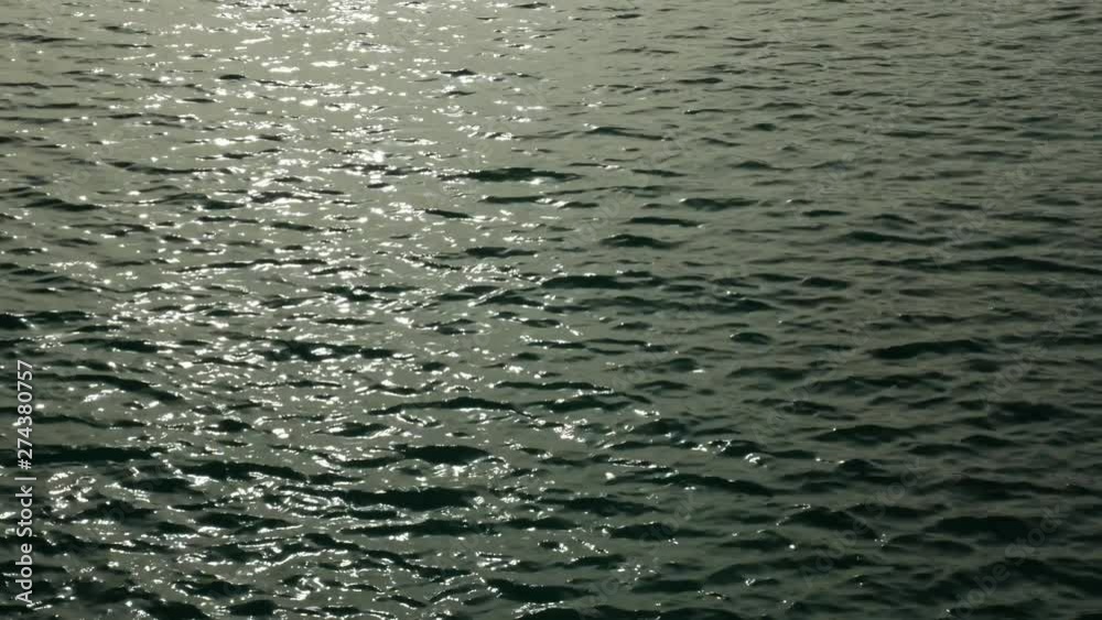 Sea ripples on the water before dawn Sea ripples on the water before dawn