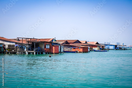 George Town Chew jetty, Penang, Malaysia © daboost