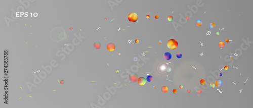 Usefull abstract ultra wide space background 