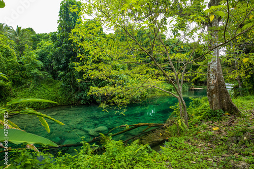 Rarru Rentapao Cascades, Waterfall and the River, Teouma village, Efate Island, Vanuatu