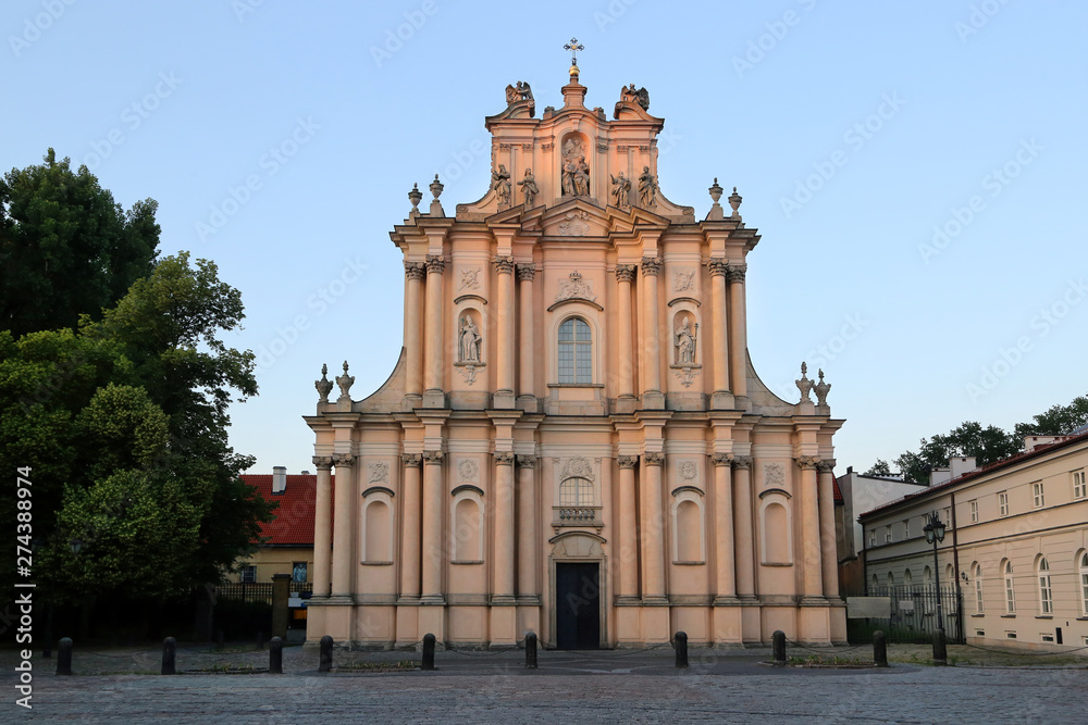 Catholic Church in the Krakow suburb.