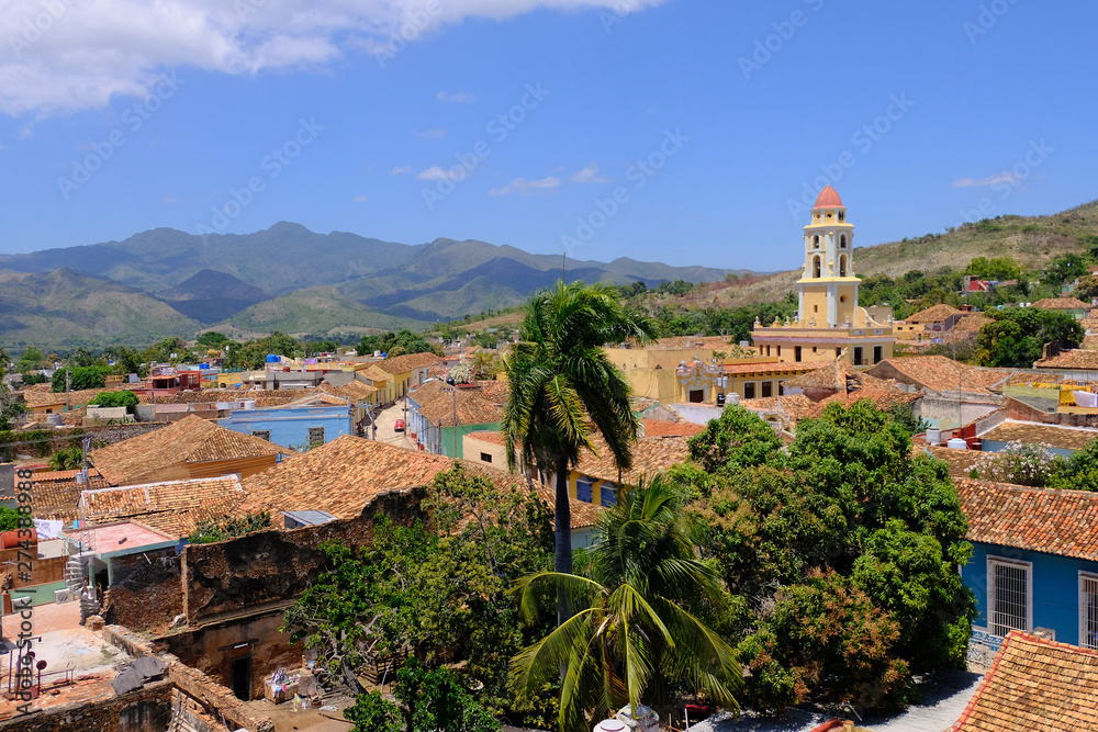 Colonial old town of Trinidad Cuba