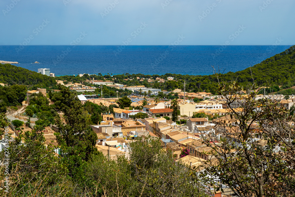 Castell de Capdepera mit Blick zur Küste Mallorca